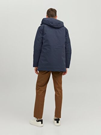 Jack&Jones Koyu Lacivert Erkek Parka 12213852