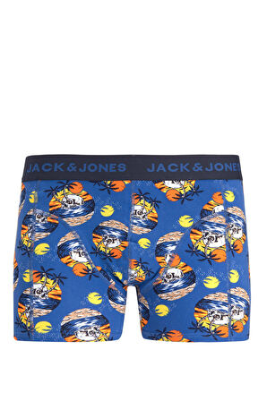 JACSKULL TRUNK SN-1 OKYANUS MAVI Erkek Boxer