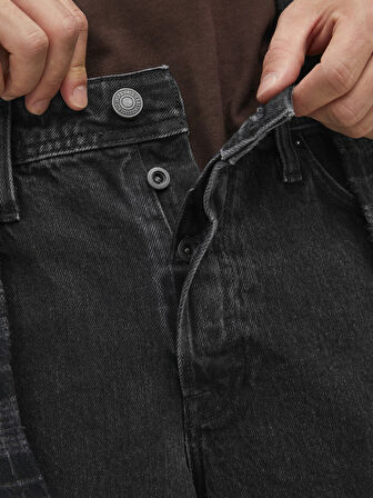 JJIEDDIE ERKEK SİYAH JEAN KOT PANTOLON 12216879