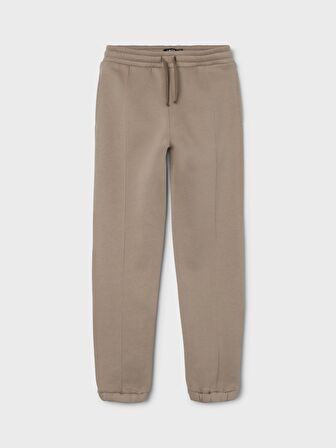 Lmtd Kahve Kız Çocuk Düz Eşofman Altı NLFKIM R SWEAT PANT W. PINTUCK