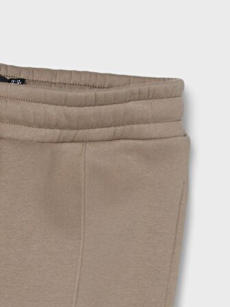 Lmtd Kahve Kız Çocuk Düz Eşofman Altı NLFKIM R SWEAT PANT W. PINTUCK