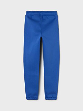 Lmtd Mavi Kız Çocuk Düz Eşofman Altı NLFKIM R SWEAT PANT W. PINTUCK