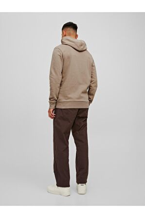 Jack & Jones Erkek Fit Kapüşonlu Sweatshirt Frederik - 12219814-02