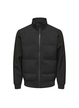 Only & Sons Siyah Erkek Mont ONSGERRY MIX JACKET OTW