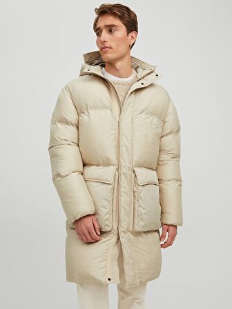 Jack&Jones Hybrid Down Bej Erkek Kaban 12213860