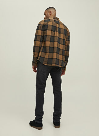 Jack & Jones Düşük Bel Slim Fit Siyah Erkek Denim Pantolon 12218321_RDDGLENN ROYAL RI 300 NOOS
