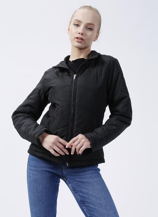 Only Siyah Kadın Mont 15270919