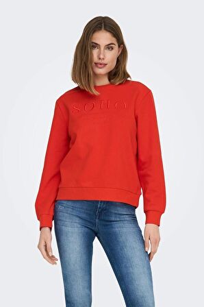 Only Kadın Bisiklet Yaka O-neck Sweatshirt - 15277786