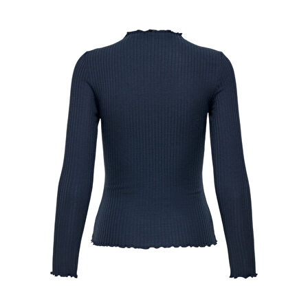 Kadın Yüksek Yaka Bluz 15180040