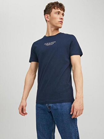 Jack & Jones Lacivert Erkek T-Shirt