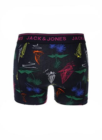 Jack & Jones Lacivert Erkek Boxer 12225101_JACROY TRUNK TRY