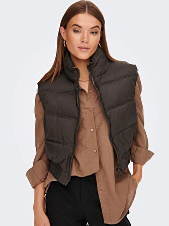 ONLCAROL SHORT PUFFER WAISTCOAT BF OTW 