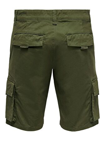 Only & Sons Erkek Kargo Cepli Şort Cargo Shorts- 22024564