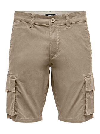 Only & Sons Erkek Kargo Cepli Şort Cargo Shorts- 22024564