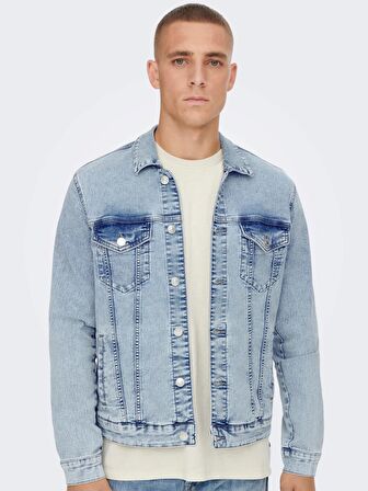 Only & Sons Erkek Kot Ceket ONSCOIN L. BLUE 4334 JACKET 22024334