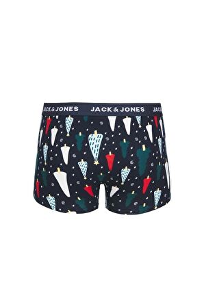 Jack & Jones Çorap & Boxer Set Hediyelik 12228074 Jacnavy Tree Gıftbox  - JJ12228074 