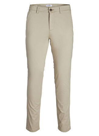 Jack & Jones Normal Bel Slim Fit Bej Erkek Chino Pantolon 12150148_JPSTMARCO JJBOWIE NOOS