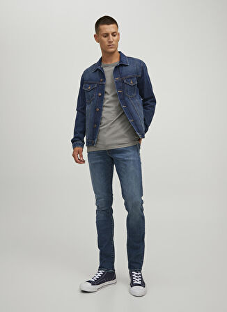 Jack & Jones Düşük Bel Slim Fit Lacivert Erkek Denim Pantolon 12223628_JJIGLENN JJIFOX JOS 547 50
