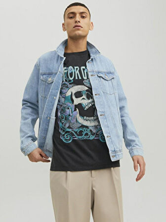 Jack Jones Erkek Jean Ceket 12223612