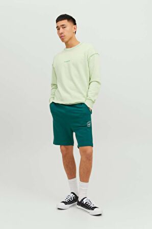 Jack & Jones Erkek Sweat Penye Günlük Şort- 12228647