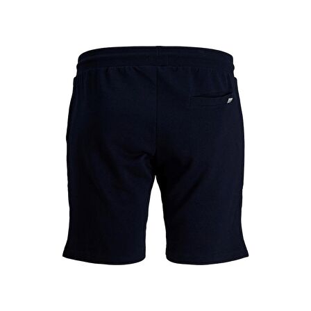 Jack&Jones Büyük Beden Lacivert Erkek Penye Şort 12229945