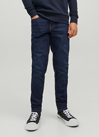 Jack & Jones Mavi Erkek Çocuk Dar Paça Uzun Denim Pantolon 12225122