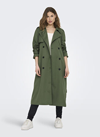 Only Açık Haki Kadın Mont ONLCHLOE TRENCHCOAT DOUBLE B. OTW N