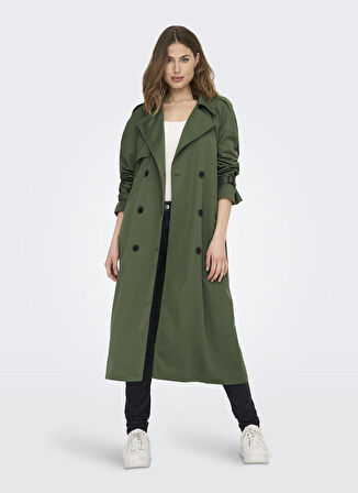 Only Açık Haki Kadın Mont ONLCHLOE TRENCHCOAT DOUBLE B. OTW N