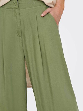 Only Bol Paça Haki Kadın Pantolon 15287485