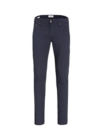 Jack & Jones Normal Bel Slim Fit Lacivert Erkek Denim Pantolon JPSTGLENN JJORIGINAL PANT