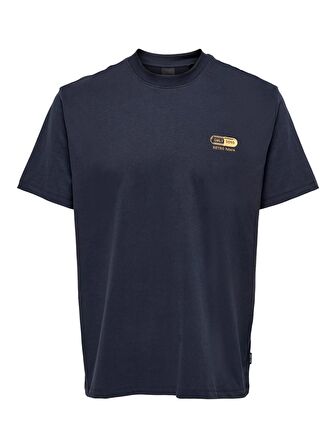 Only & Sons Erkek Pamuklu T-shirt Onsharold Retro Future  -  22024789