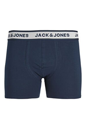 Jack&Jones Lacivert Erkek 3'lü Boxer Set 12229576