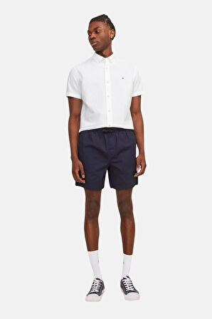 Erkek JPRBLUSUMMER SHIELD SHIRT S/S LN Gömlek - Beyaz | L