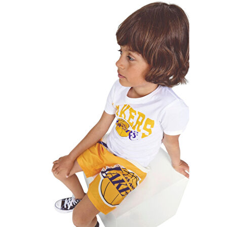 Erkek Çocuk Baskılı  T-shirt