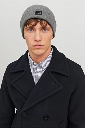 JACK&JONES JACDNA BEANIE NOOS  A.GRİ