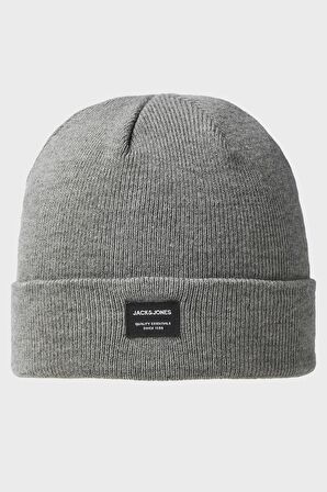 JACK&JONES JACDNA BEANIE NOOS  A.GRİ