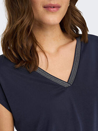Only Onlfree Life S/S Modal Stitch Top Jrs Kadın T-shirt 15285624