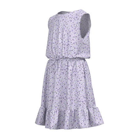 Kız Çocuk Çiçekli Elbise