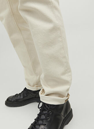 Jack & Jones Ekru Erkek Denim Pantolon