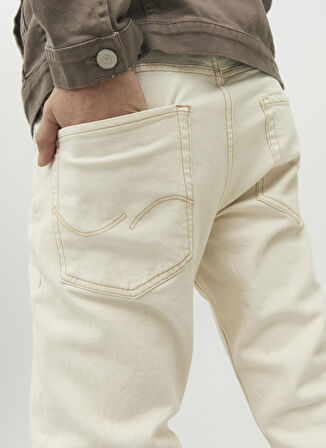 Jack & Jones Ekru Erkek Denim Pantolon