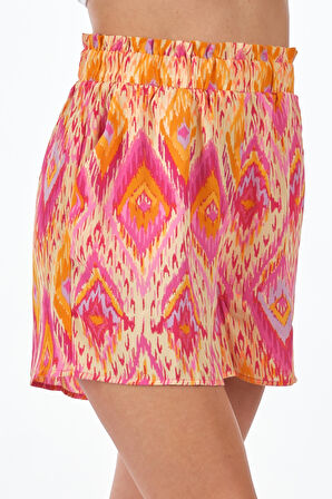 Only Fuşya Kadın Şort 15222550