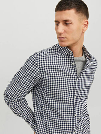 JJEGINGHAM TWILL SHIRT L/S ERKEK GÖMLEK