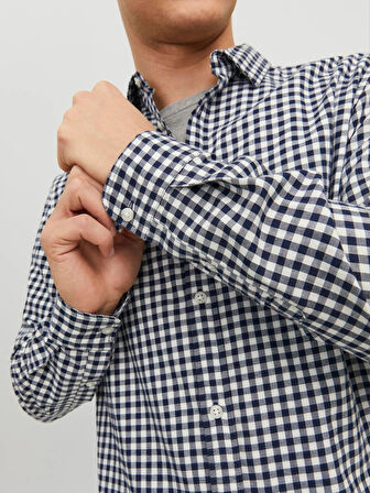JJEGINGHAM TWILL SHIRT L/S ERKEK GÖMLEK