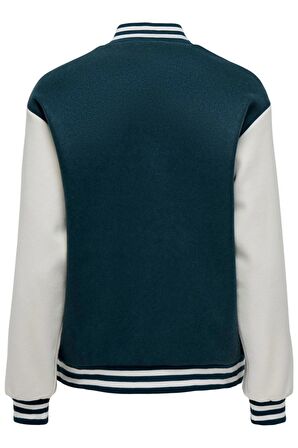 ONLY ONLSILJA LIFE PADDED BOMBER CC OTW PETROL YEŞİLİ