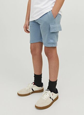 Jack & Jones Açık Mavi Erkek Çocuk Midi Şort 12230712