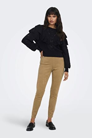 ONLY ONLJO FAUX SUEDE LEGGING CC OTW KAHVE