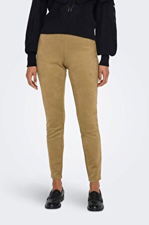 ONLY ONLJO FAUX SUEDE LEGGING CC OTW KAHVE