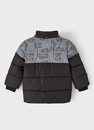 Name İt Siyah Erkek Mont NMMMARCEL PUFFER JACKET REFLECTIVE