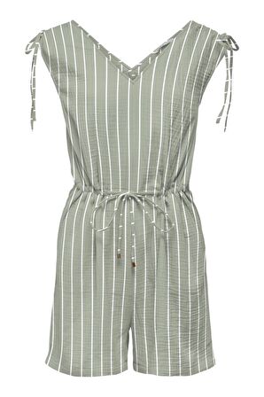 ONLNORA S/L RUCHING PLAYSUIT PTM mint