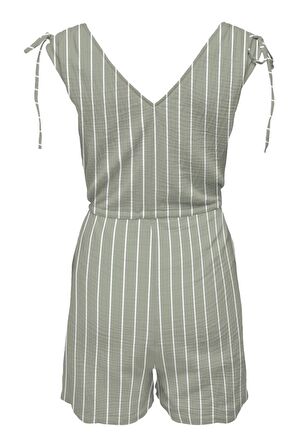 ONLNORA S/L RUCHING PLAYSUIT PTM mint